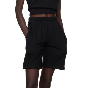 Eterne logo Black Women's Sweat Shorts